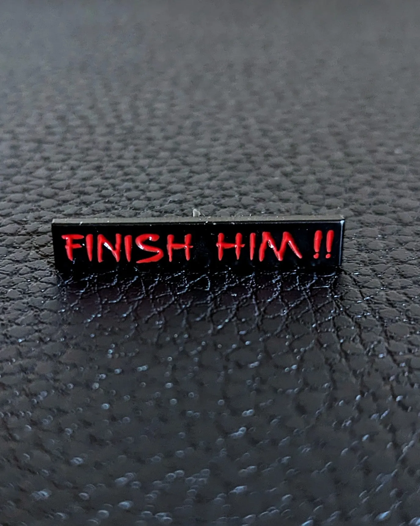 Finish Him!! Pin