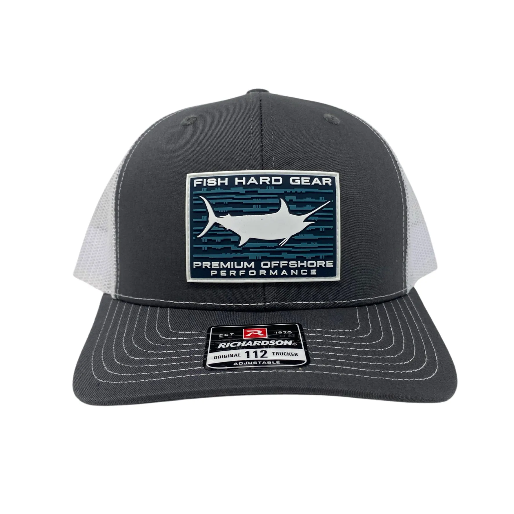Fish Hard Gear Structured Trucker Hat - Limited Edition Rubber Patch