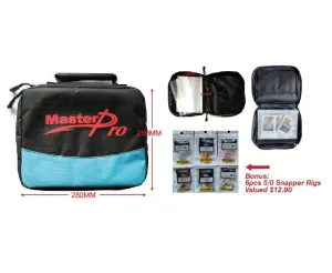 Fishing Rig wallet    Fishing Snapper rig Bundle Kit C Tackle Hook