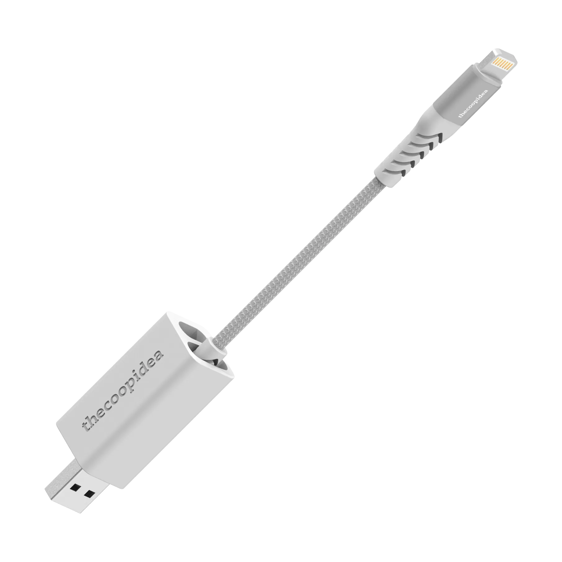 FLEX LOOP - 10CM USB to MFI Cable with Silicone case