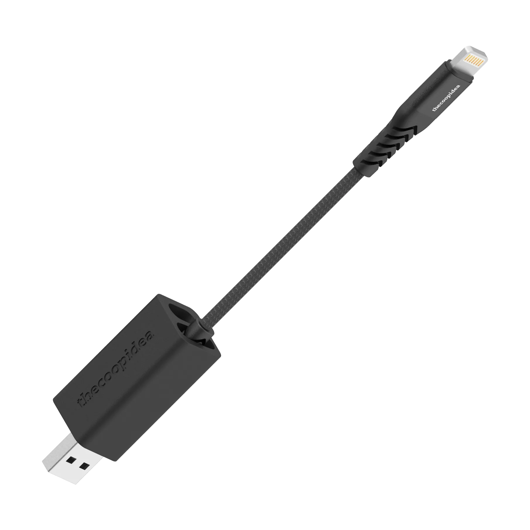 FLEX LOOP - 10CM USB to MFI Cable with Silicone case