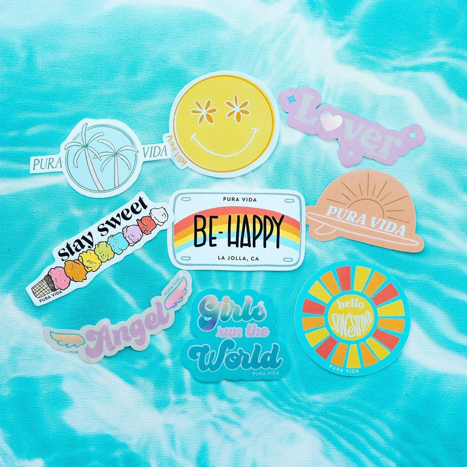 Flower Smile Sticker
