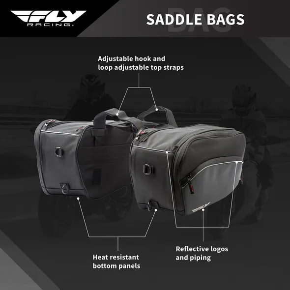 Fly Street Street Saddlebags