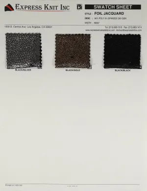 Foil Jacquard