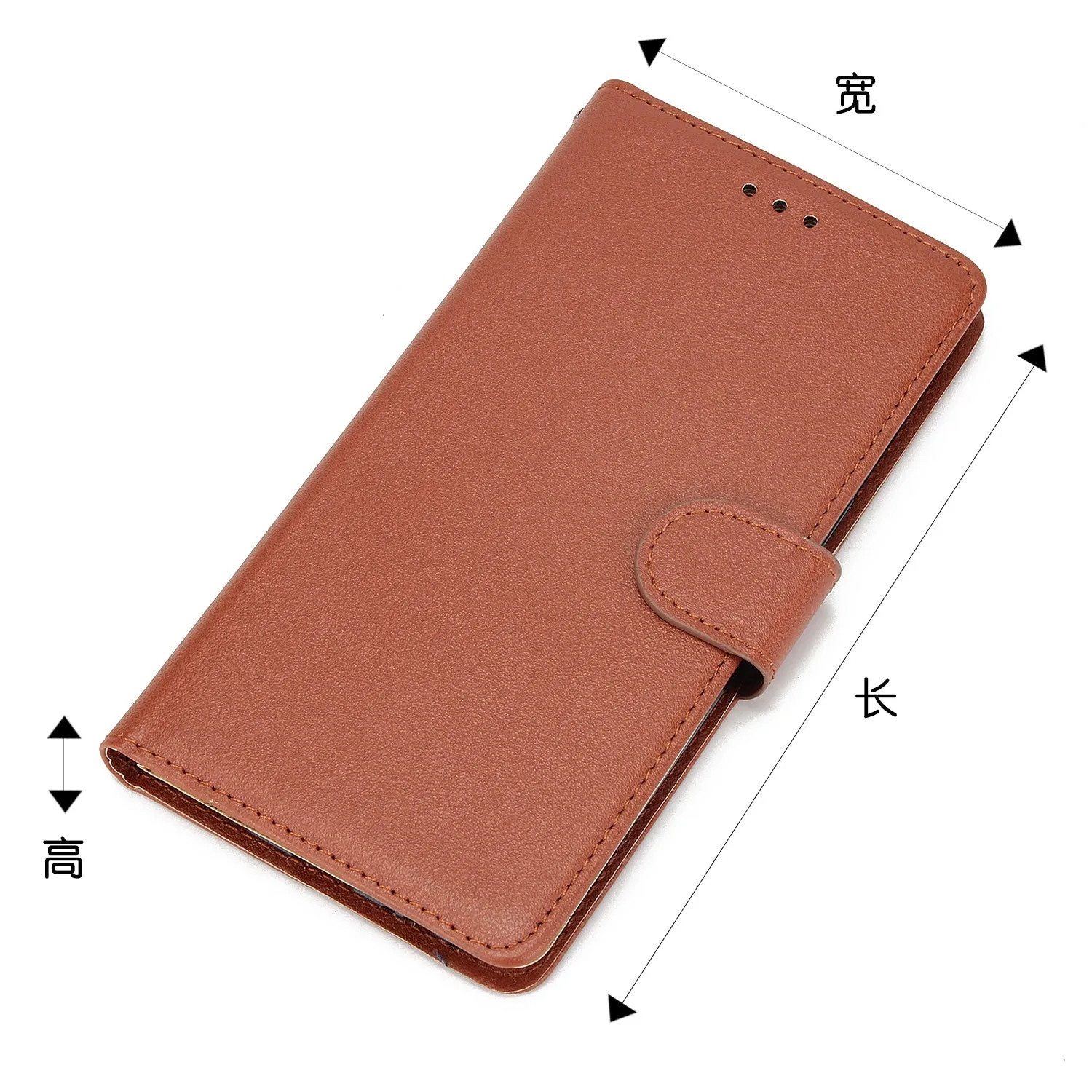 For Samsung J7 2017 European Edition/J730/J7 PRO PU Leather Protective Phone Case with 3 Card Position red
