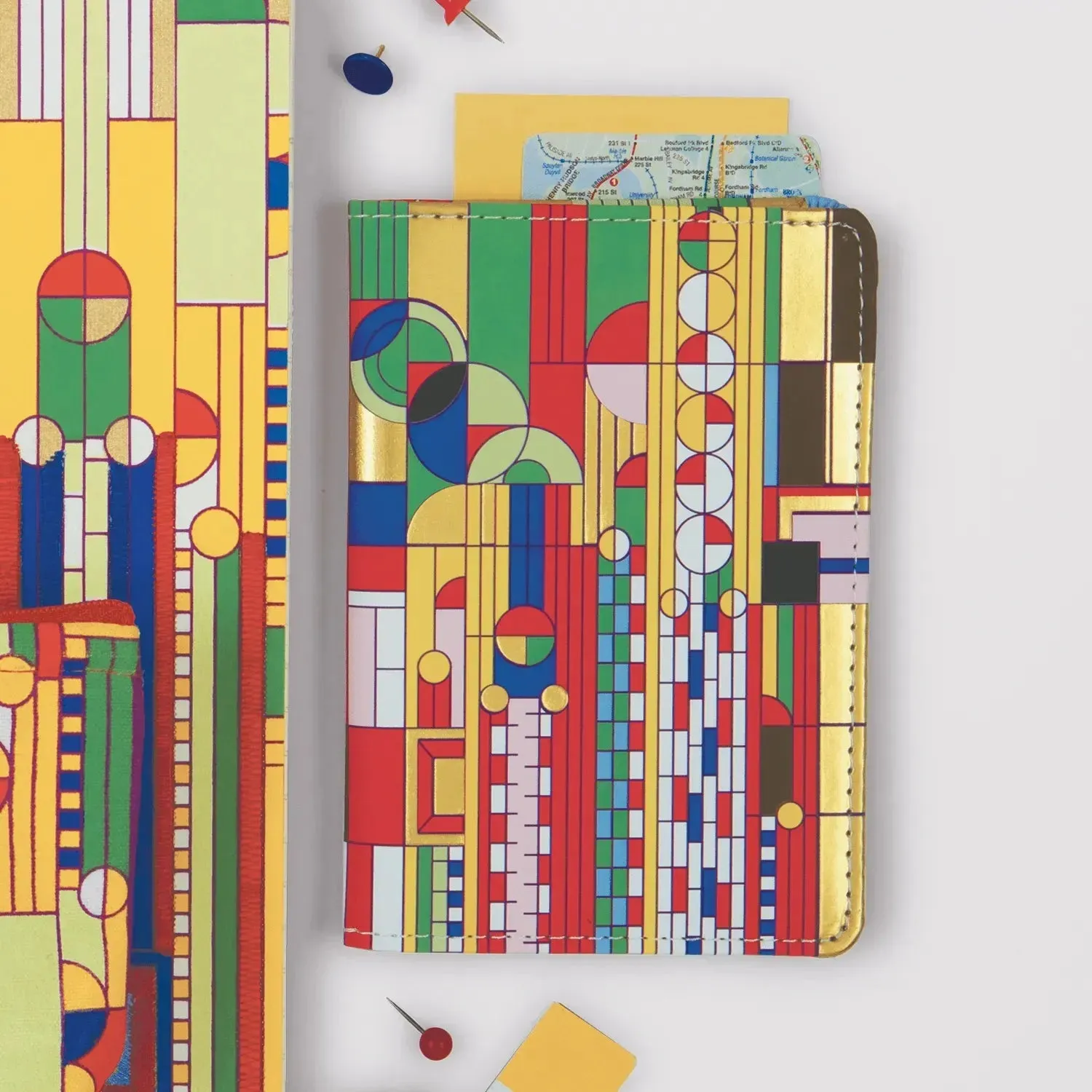 Frank Lloyd Wright Saguaro Passport Holder