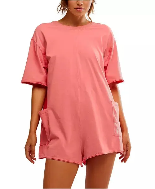 Free People Movement Hot Shot Tee Romper