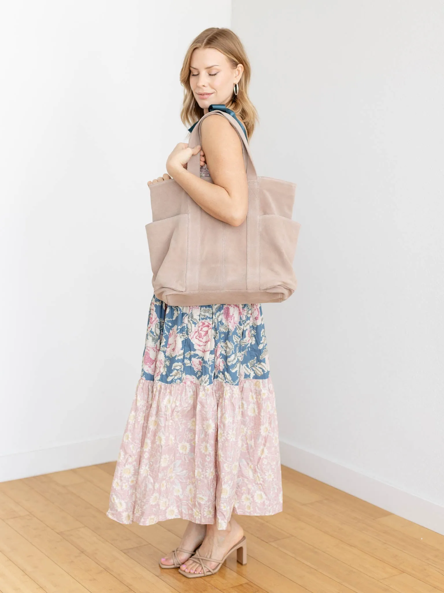 Free People Suede Caravan Tote