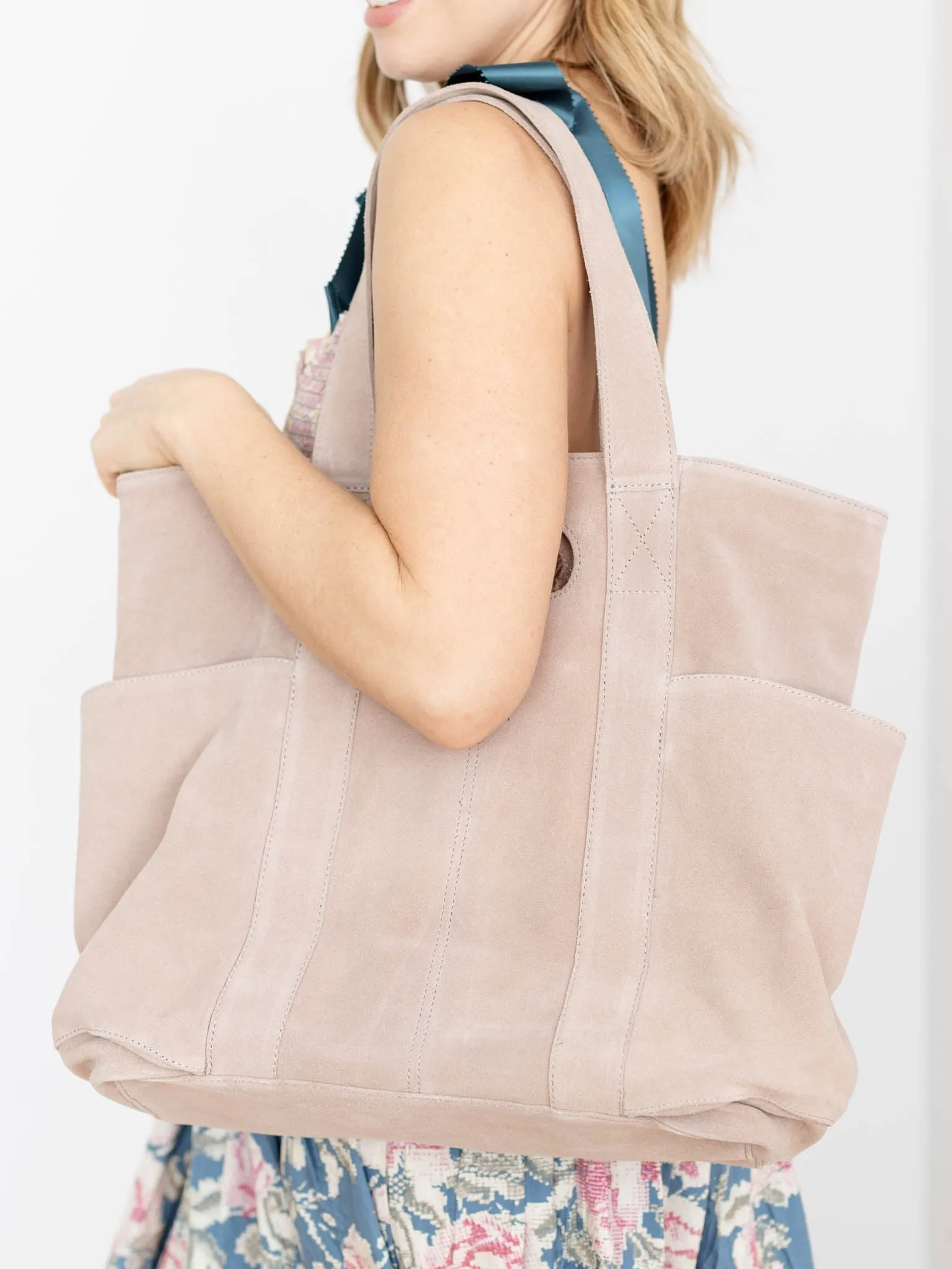 Free People Suede Caravan Tote