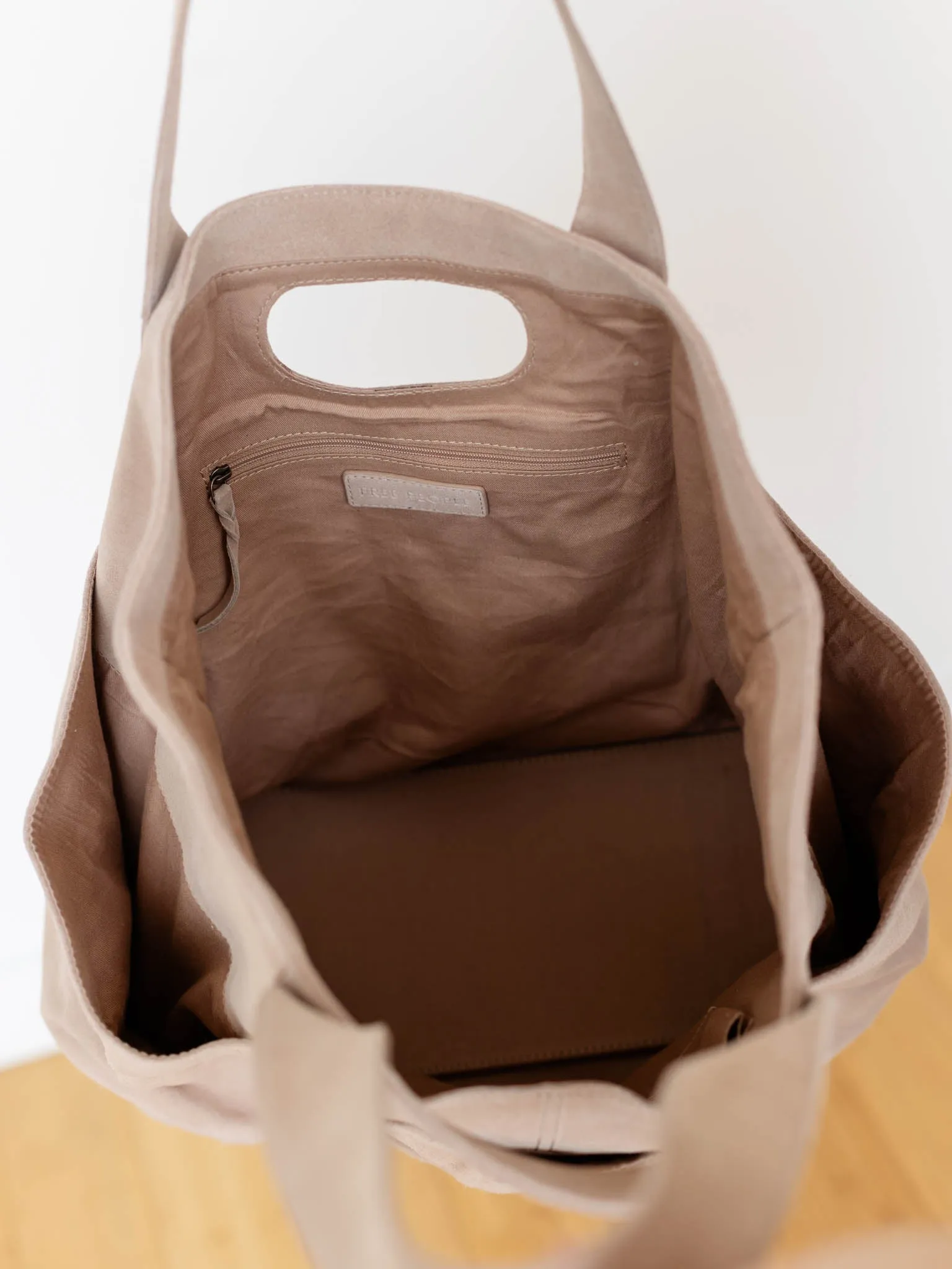 Free People Suede Caravan Tote