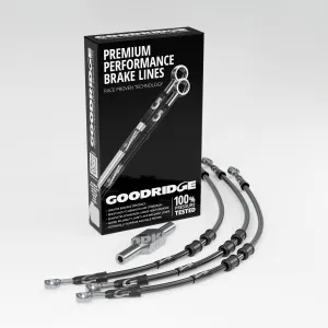FRONT BRAKE HOSE KIT FOR HARLEY DAVIDSON FLHX STREET GLIDE (NO ABS) 14-23