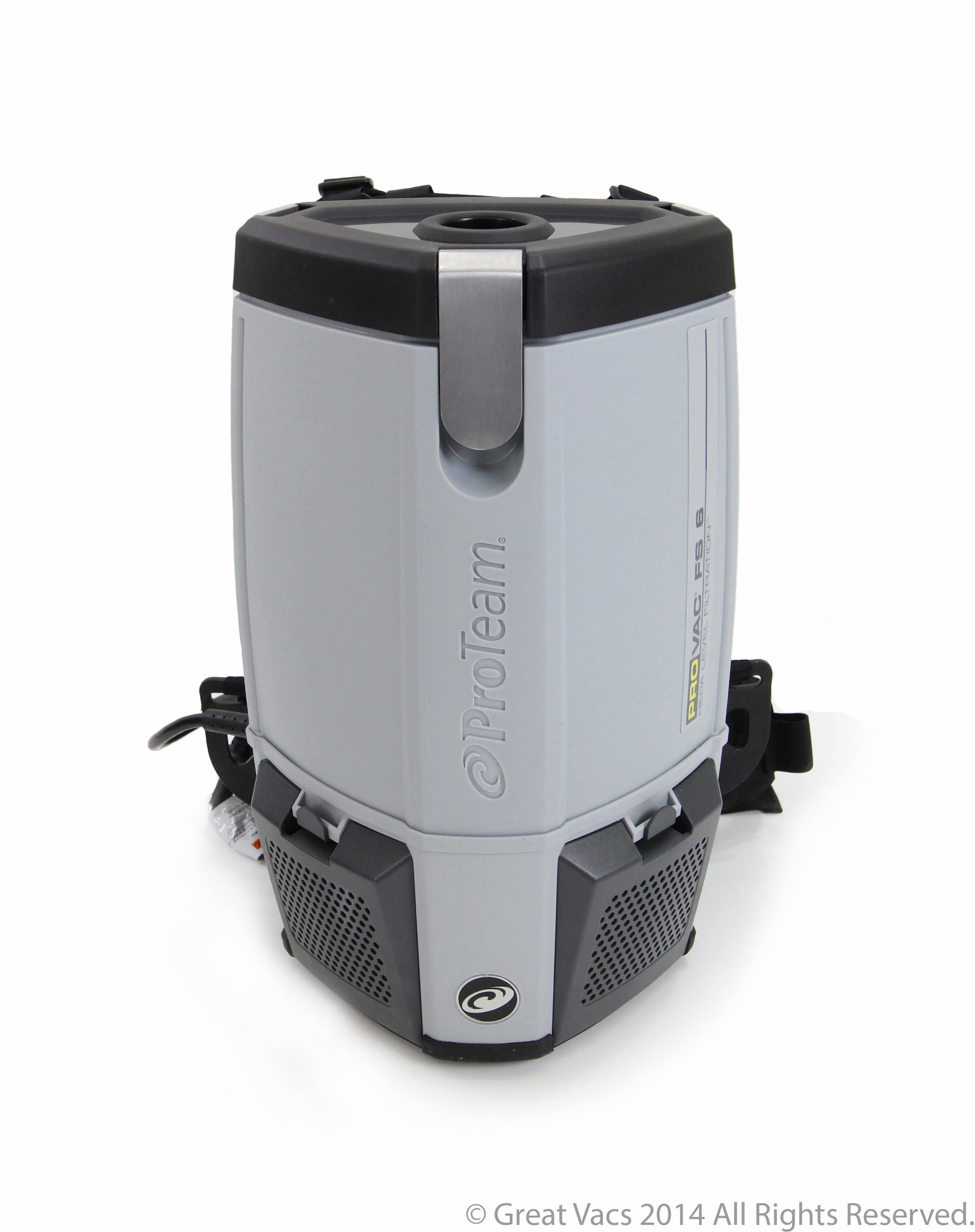 Fully Loaded More Powerful ProTeam ProVac FS6 6 QT Commercial Backpack vacuum Electric Power Head Nozzle