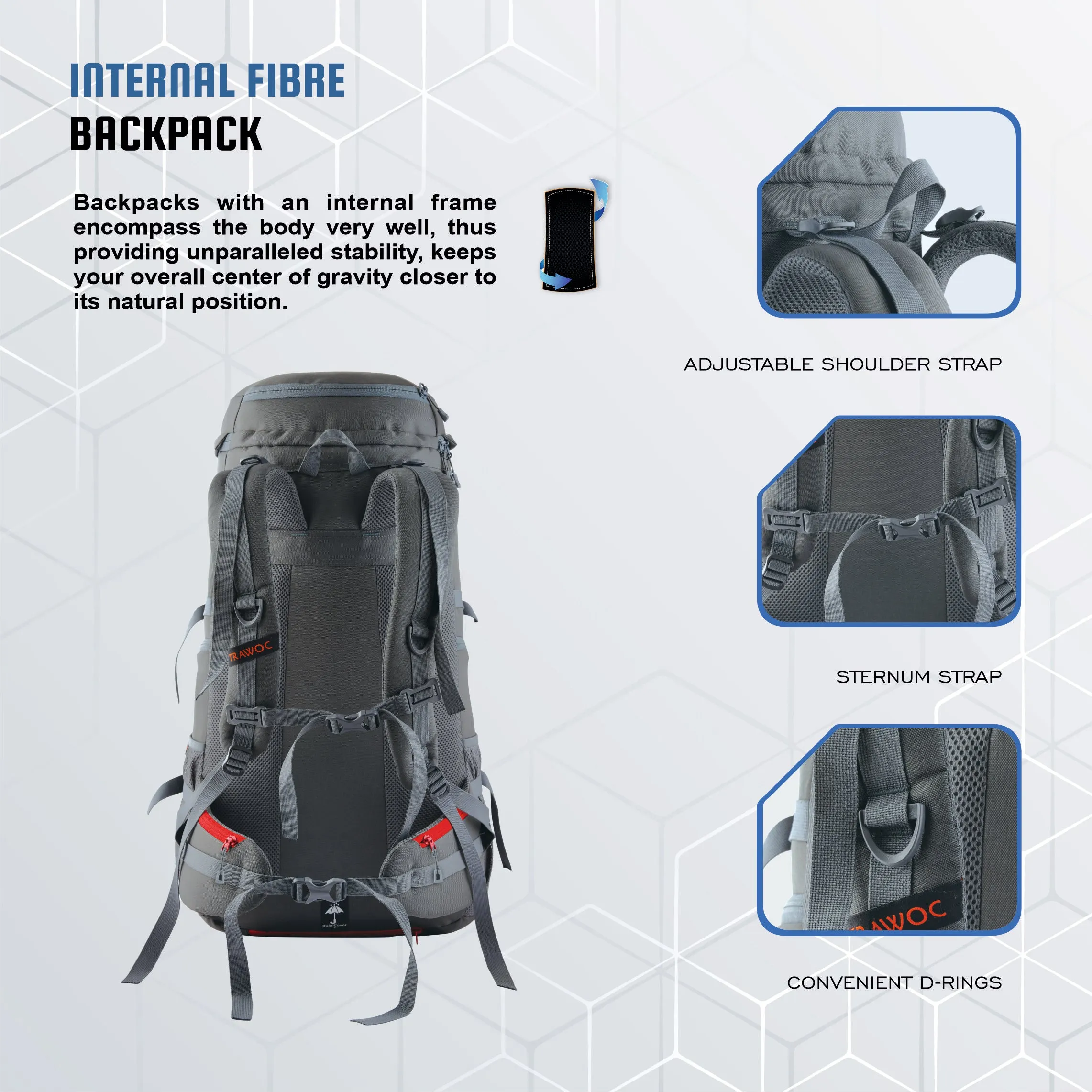 FUSION X-50 Backpack - Grey