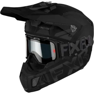 FXR Clutch Cold Stop QRS Electric Snow Helmet - 2023