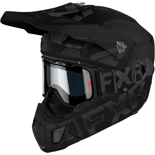 FXR Clutch Cold Stop QRS Electric Snow Helmet - 2023