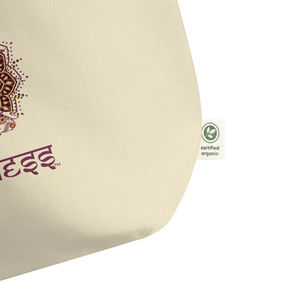 Gangsta Goddess Sanskrit Small Eco Tote Shopping Bag