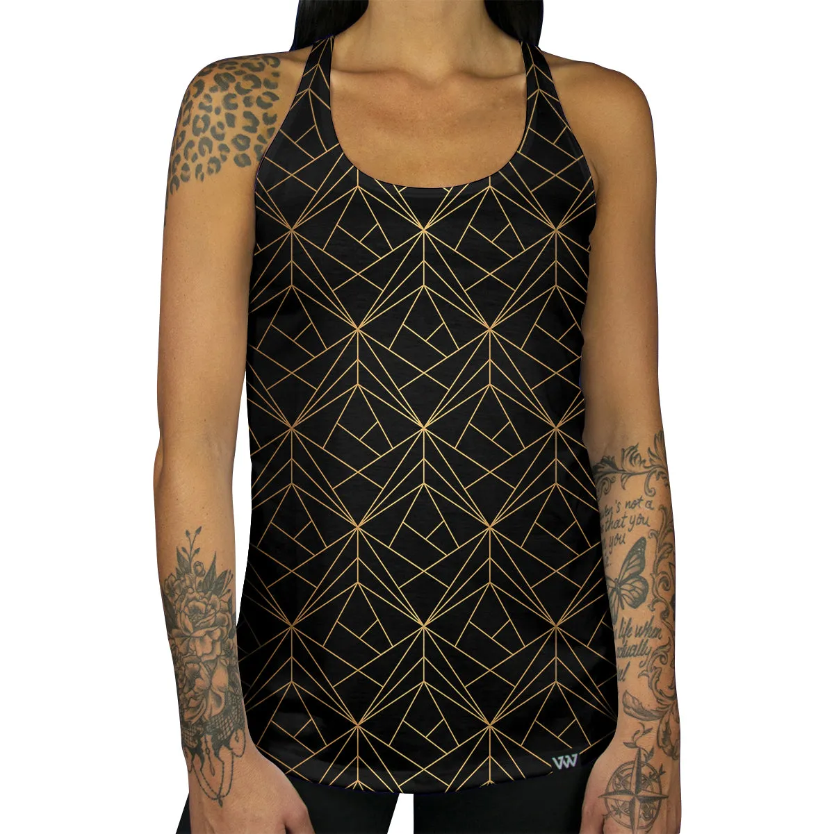 Gold Lux Racerback Tank