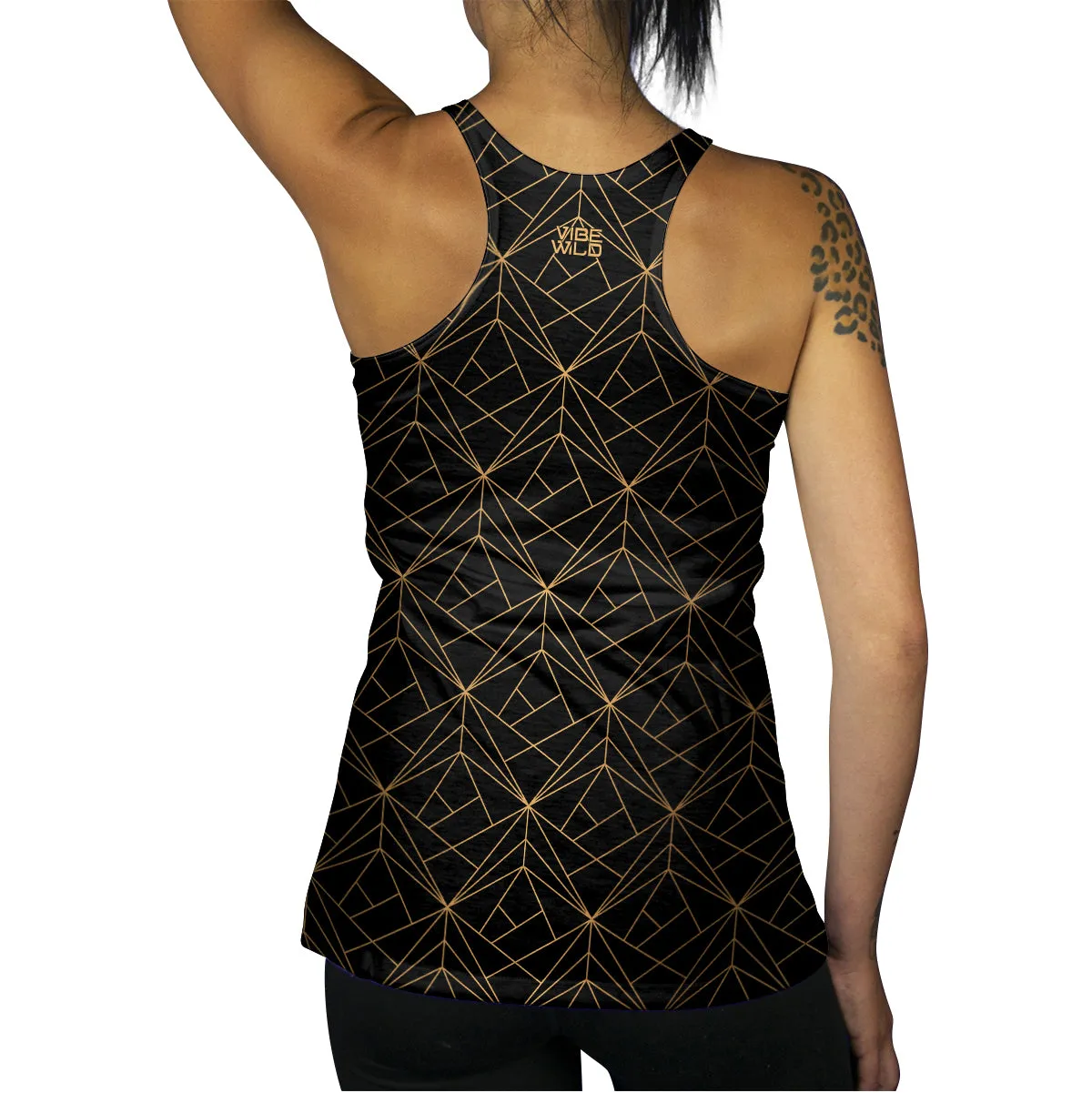 Gold Lux Racerback Tank