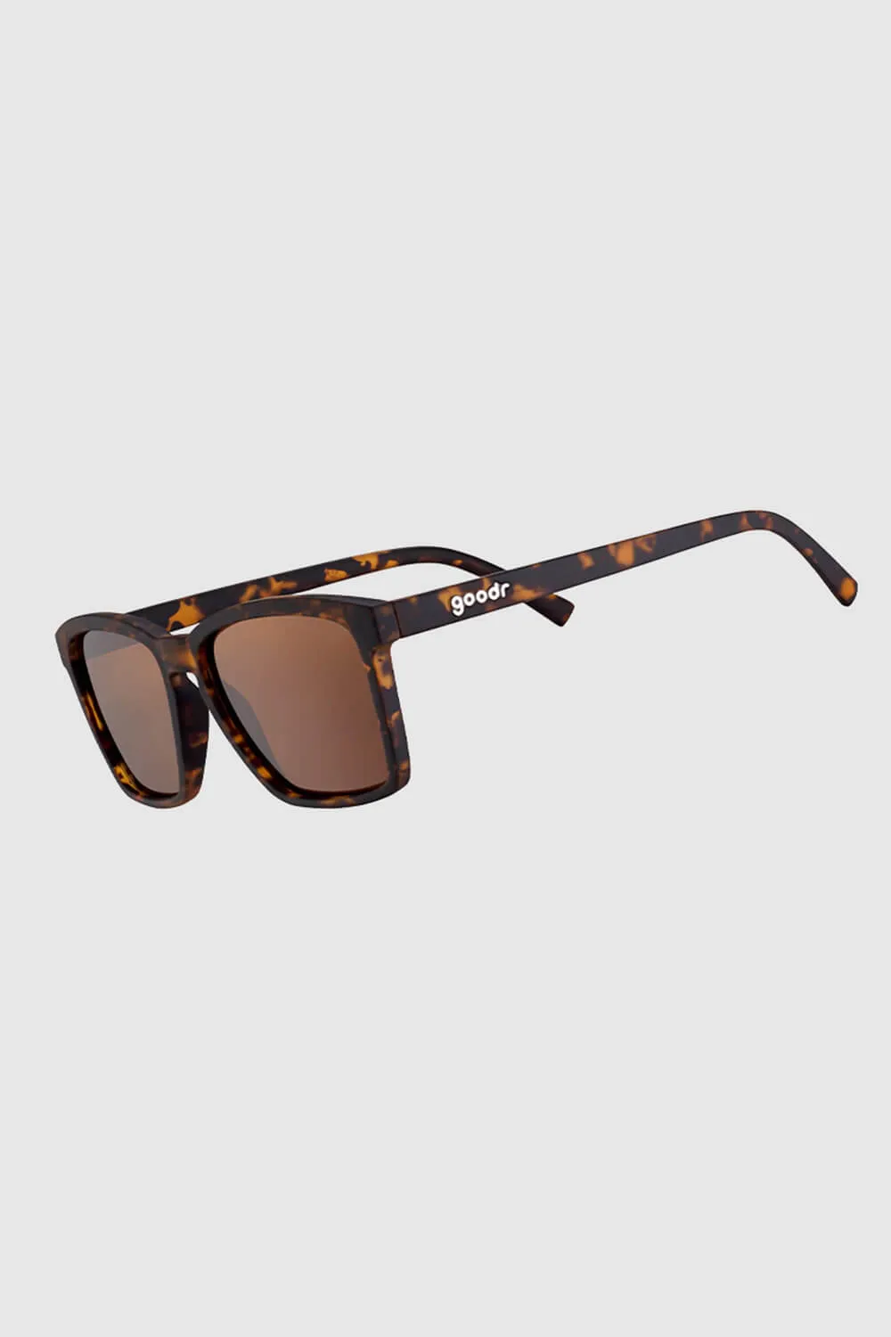 goodr Smaller Is Baller Sunglasses in Tort Brown | G00116-LFG-BR1-NR