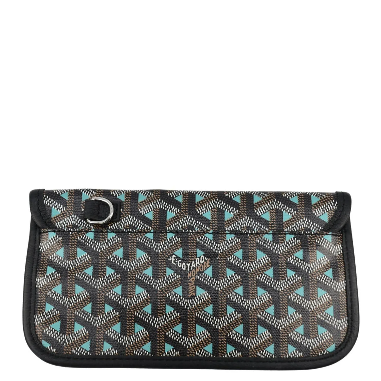 GOYARD Claire Voie Canvas Pouch Black