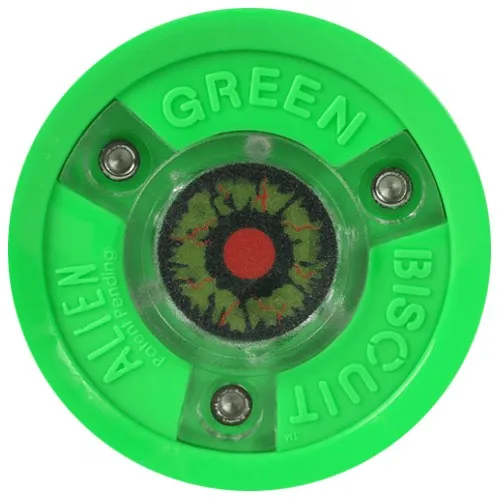 GREEN BISCUIT ALIEN.