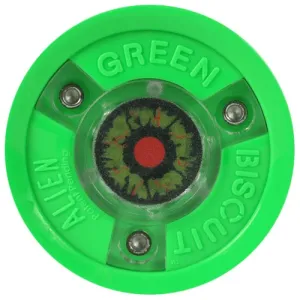 GREEN BISCUIT ALIEN.