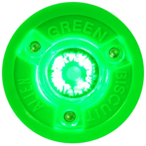 GREEN BISCUIT ALIEN.