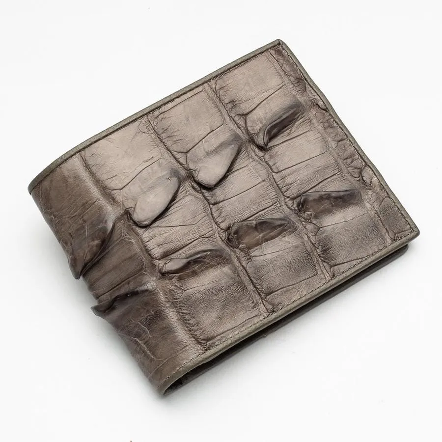 Grey Tail Skin Crocodile Wallets