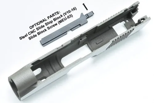 Guarder Aluminum Slide for MARUI V10 (CERAMIC/Silver Polishing)
