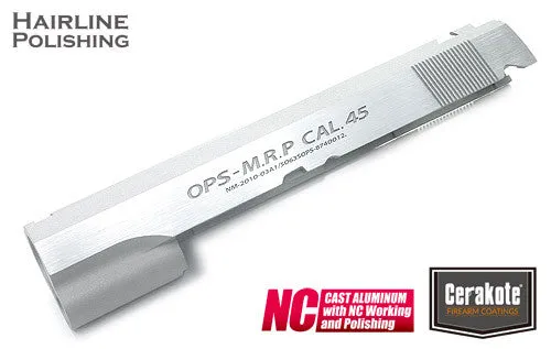 Guarder Aluminum Slide for TM HI-CAPA 5.1 (MARUI OPS/Cerakote Silver Polishing)