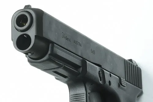 Guarder CNC Aluminum Slide/Steel Barrel kit for MARUI G17 Gen4 (G34 Gen4 Standard/Black)