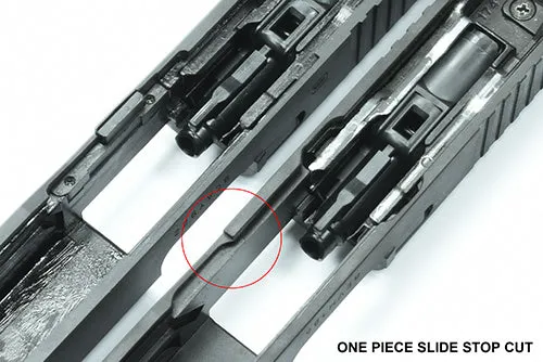 Guarder CNC Aluminum Slide/Steel Barrel kit for MARUI G17 Gen4 (G34 Gen4 Standard/Black)