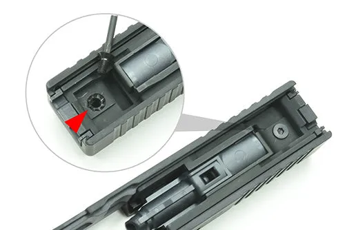 Guarder G17 Gen2 Aluminum Slide Complete Set (2020 New Ver./Euro. Ver./Black )