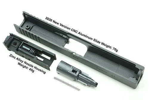 Guarder G17 Gen2 Aluminum Slide Complete Set (2020 New Ver./Euro. Ver./Black )