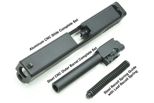 Guarder G17 Gen2 Aluminum Slide Complete Set (2020 New Ver./Euro. Ver./Black )