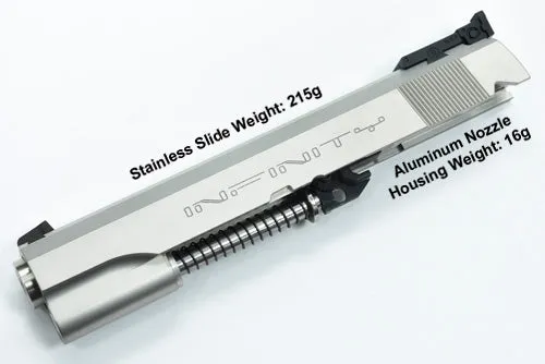 Guarder Stainless CNC Slide for MARUI HI-CAPA 5.1 (INFINITY/Silver)