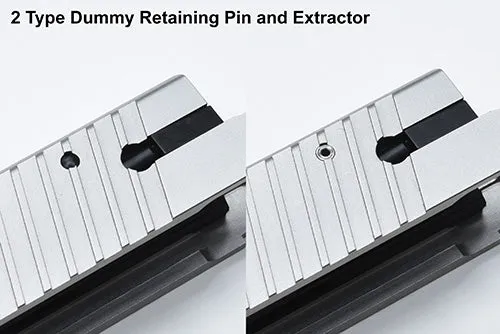 Guarder Stainless CNC Slide Set for MARUI P226/E2 (Silver/Late Ver. Marking)