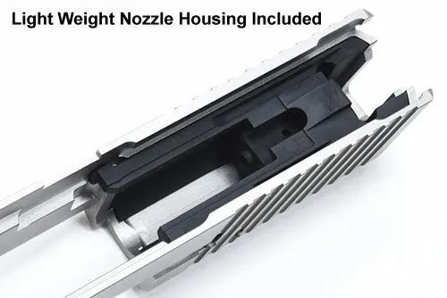 Guarder Stainless CNC Slide Set for MARUI P226/E2 (Silver/Late Ver. Marking)