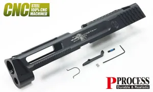 Guarder Steel CNC Slide for MARUI M&P9 (COSTA/Black)