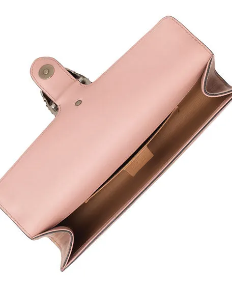 Gucci Dionysus Suede Clutch Bag in Pink