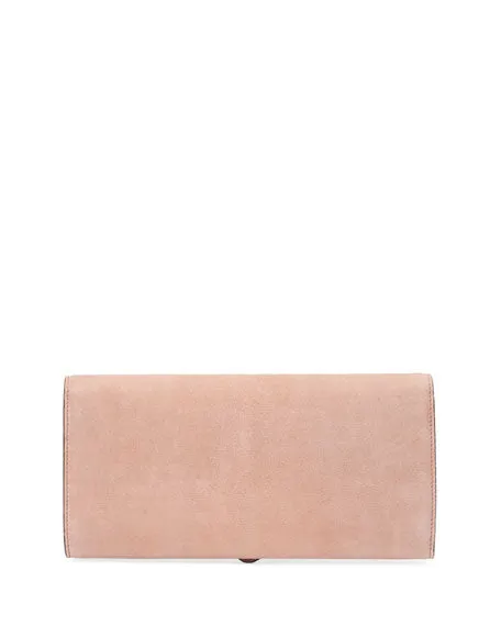 Gucci Dionysus Suede Clutch Bag in Pink