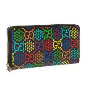 Gucci GG Psychedelic Zip Around Wallet
