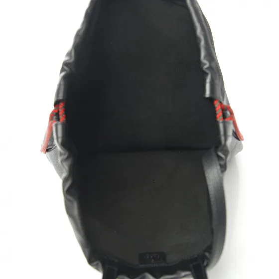 Gucci Logo-Print Drawstring Backpack in Black
