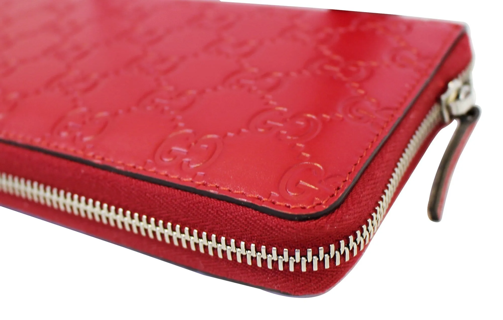 Gucci Signature Continental Guccissima Zip-around Wallet 233194