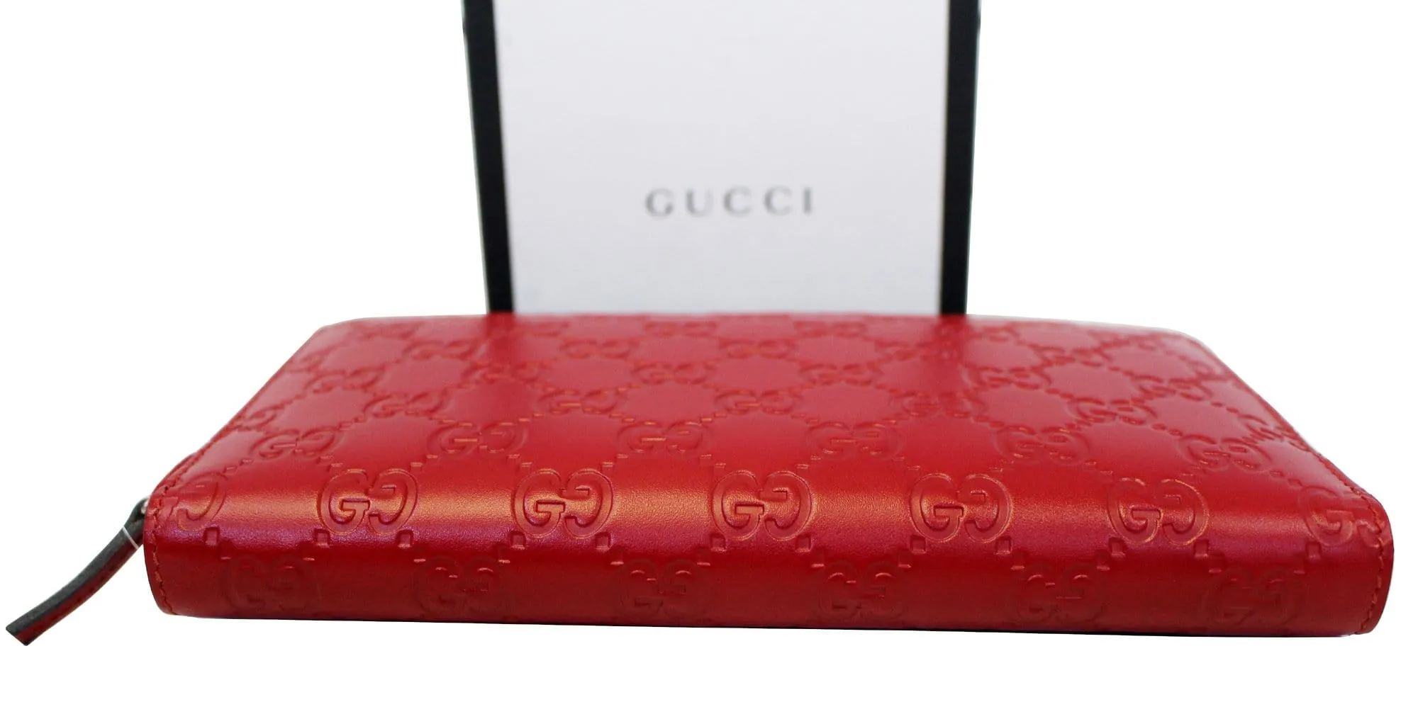 Gucci Signature Continental Guccissima Zip-around Wallet 233194