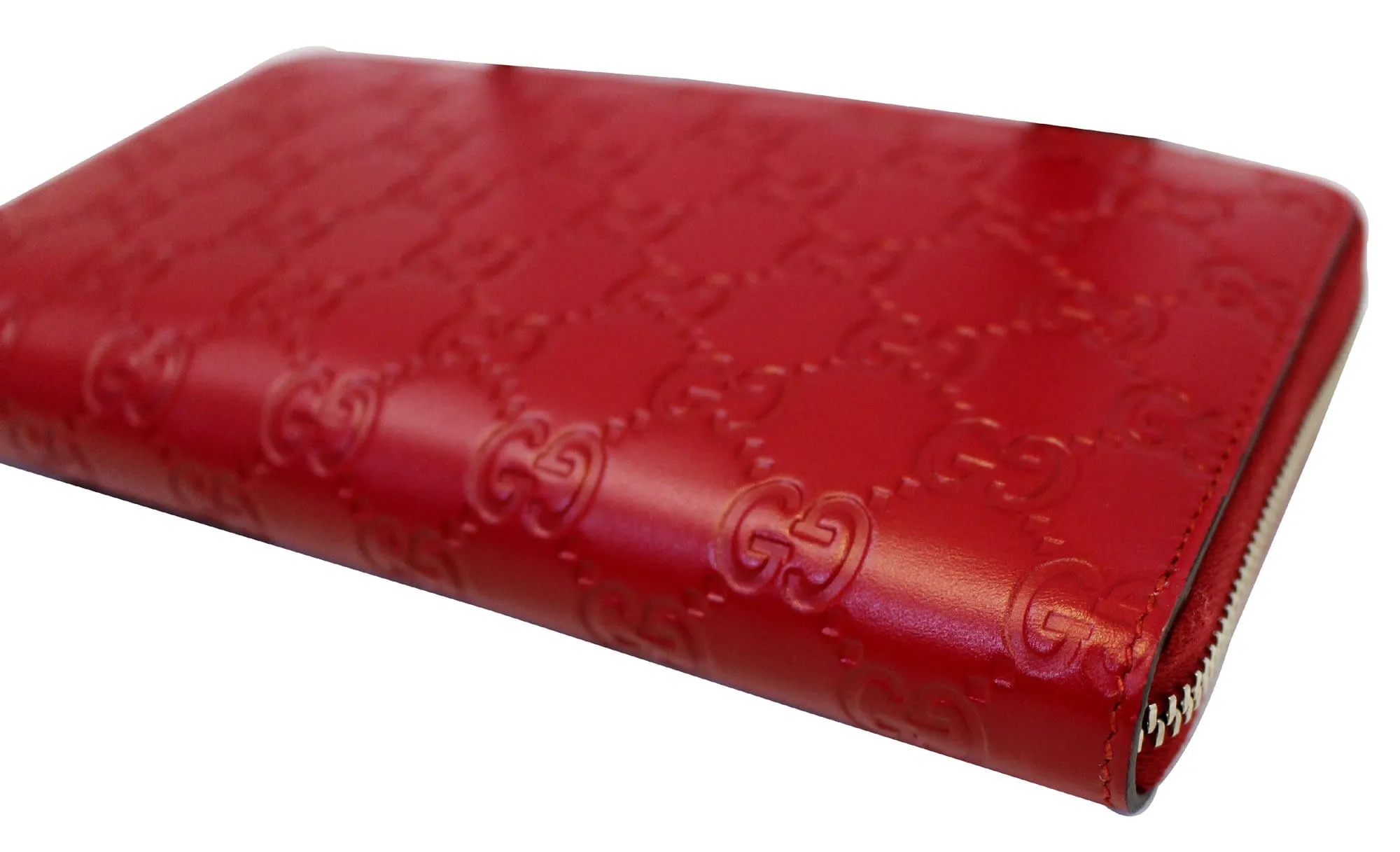 Gucci Signature Continental Guccissima Zip-around Wallet 233194