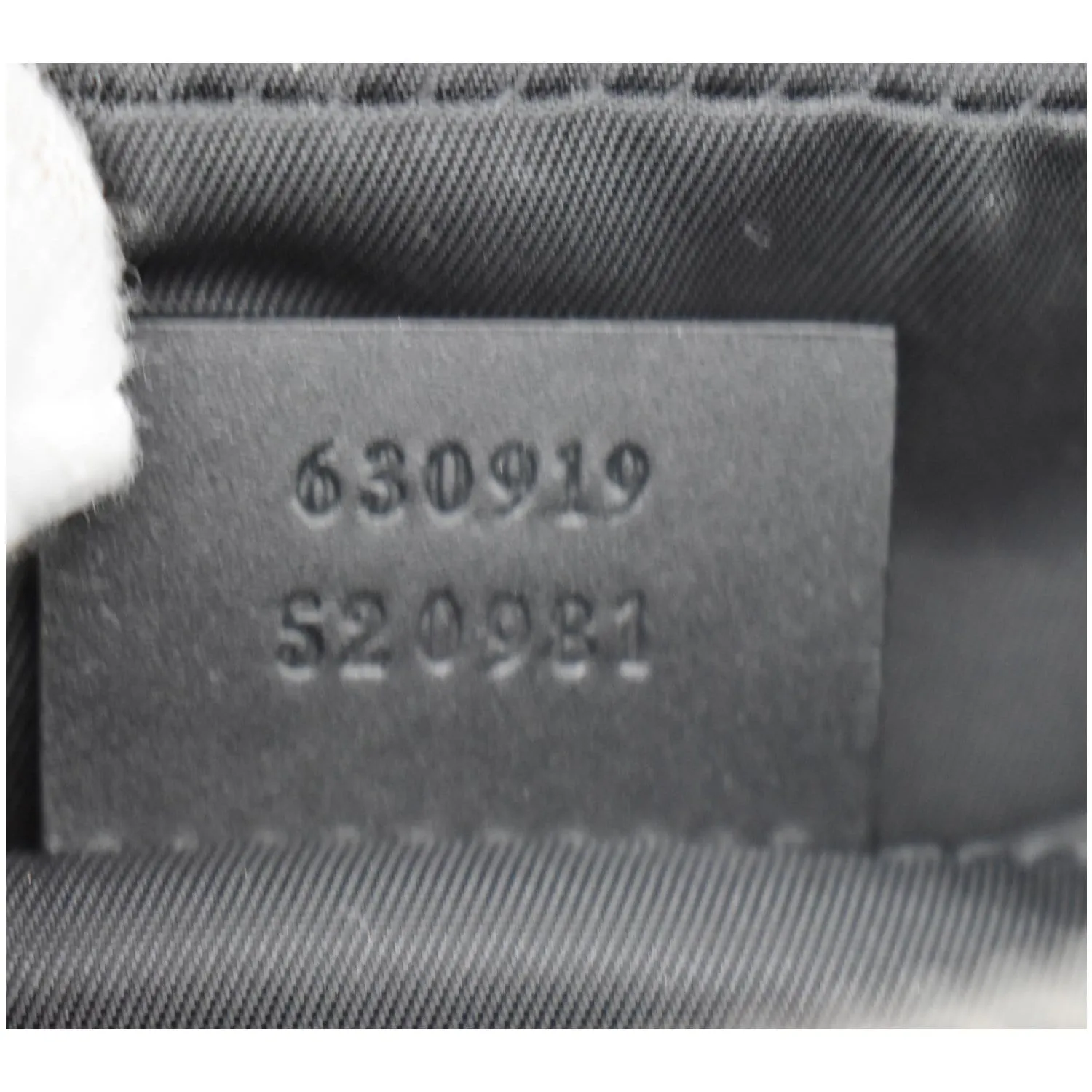GUCCI Web Monogram Canvas Slim Belt Bag Black 630919 - 25% OFF