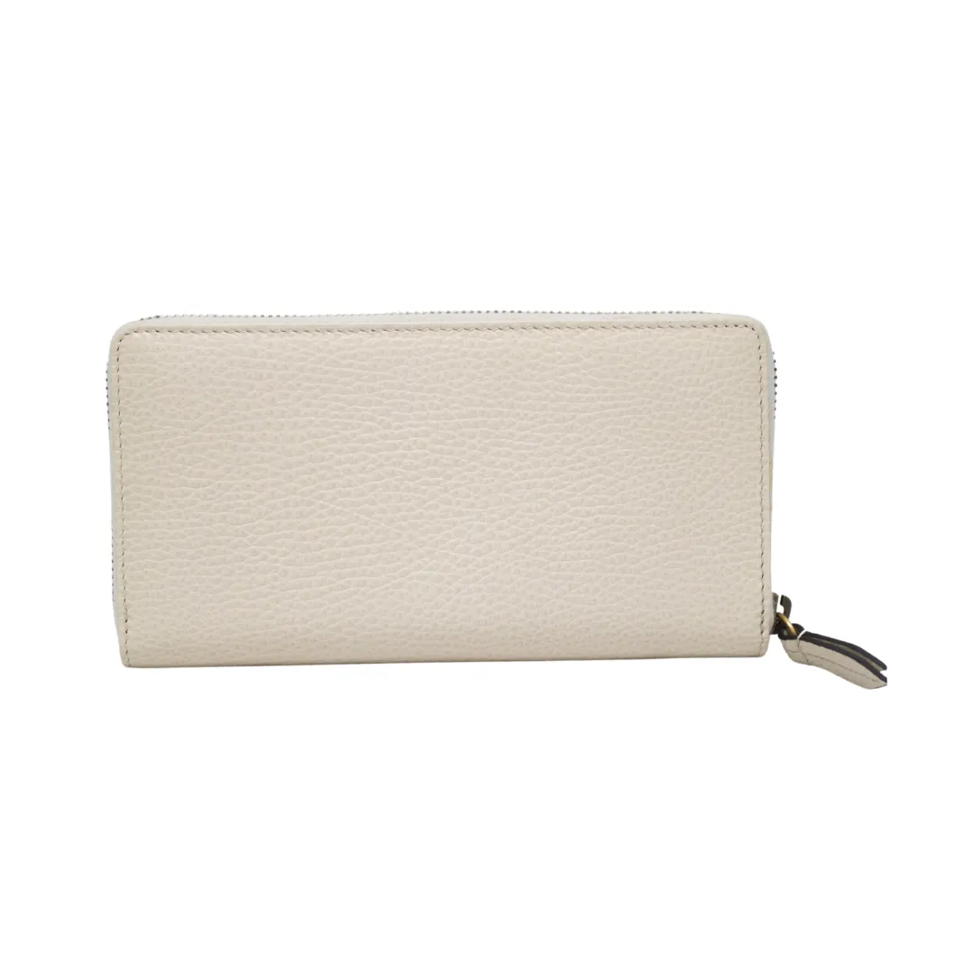 GUCCI ZIP AROUND WALLET WITH BOW