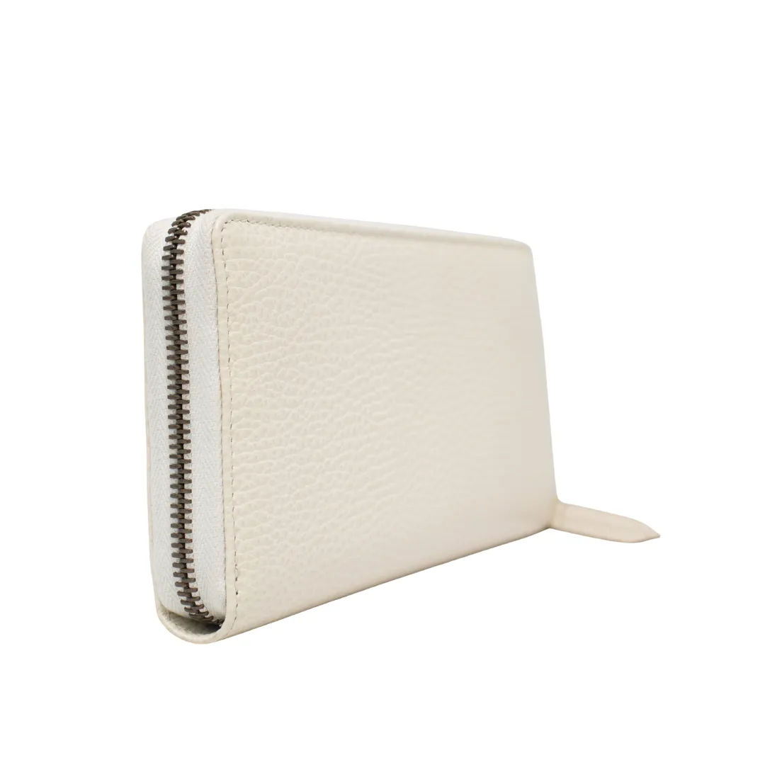 GUCCI ZIP AROUND WALLET WITH BOW