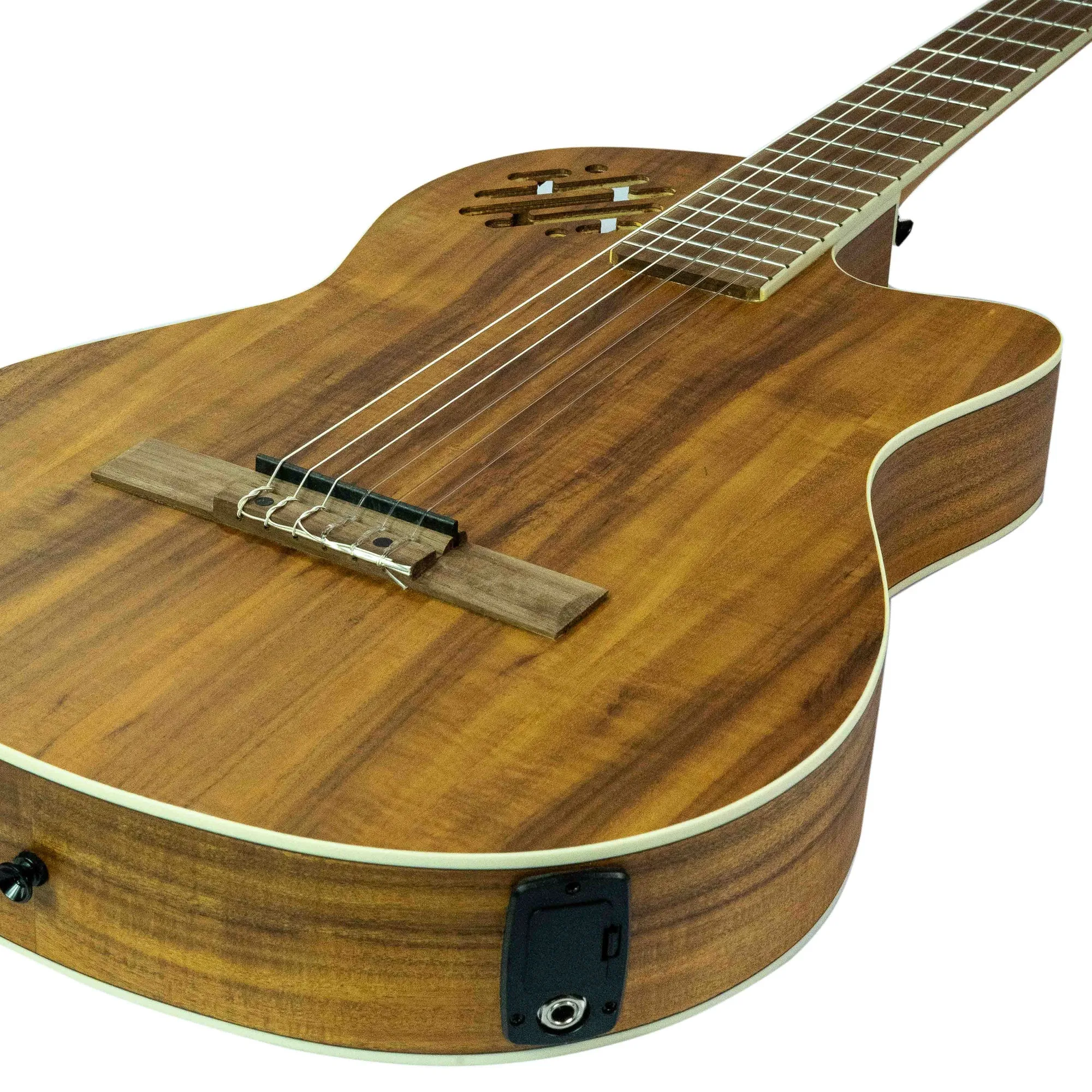 Guitarra Electroclásica Pro Slim Koa 39" - Incluye Funda Acolchada